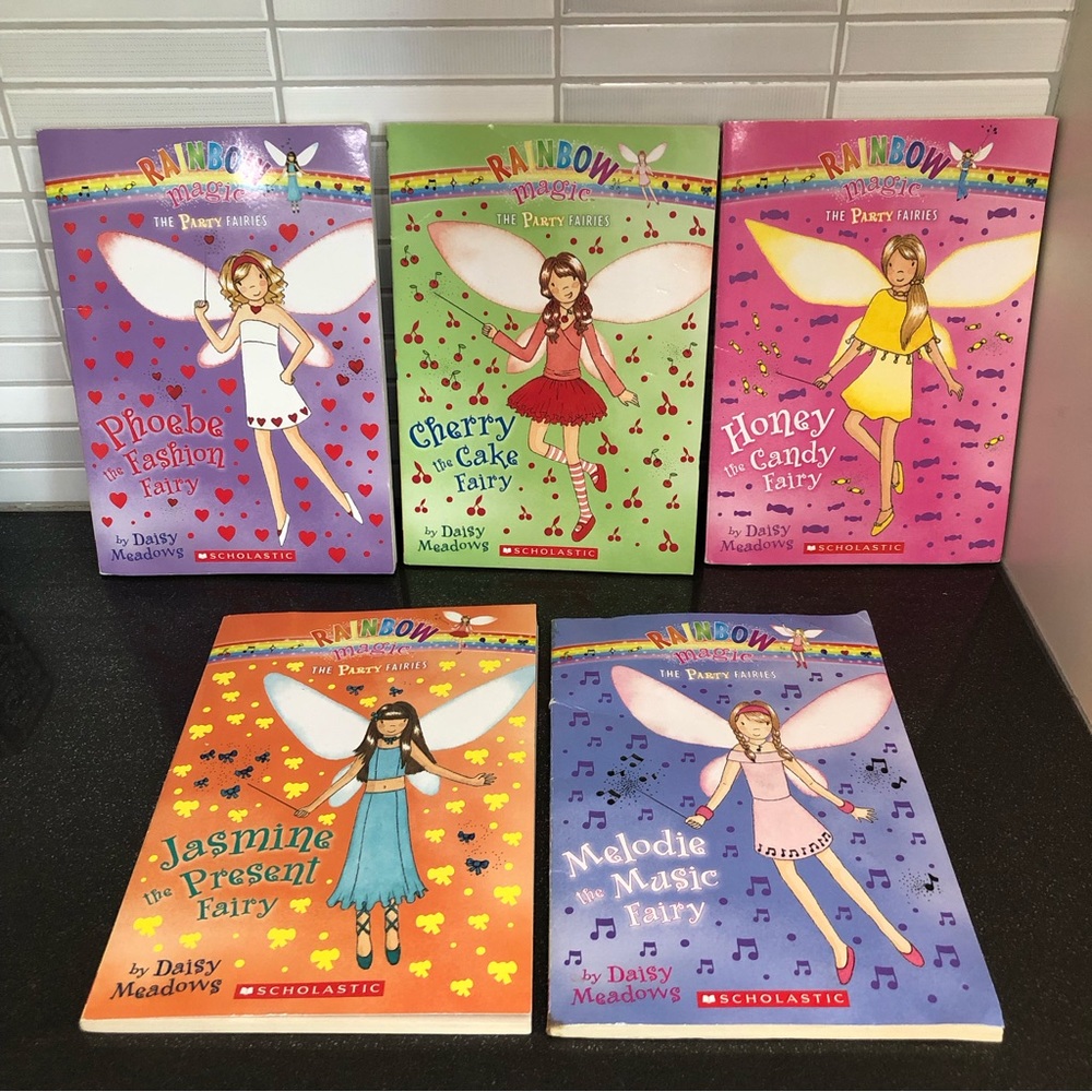 5 Rainbow Magic Music fairy books